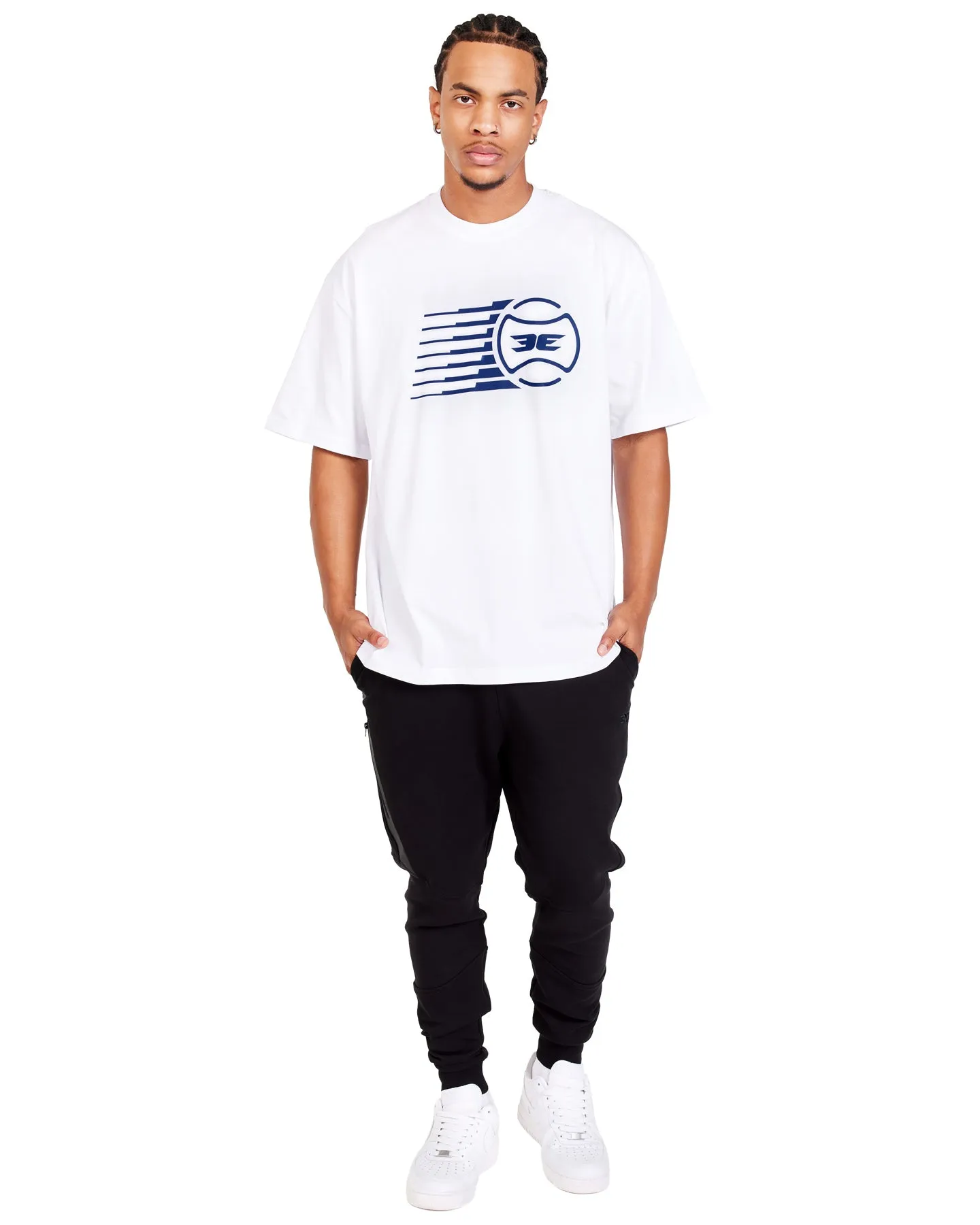 Empire Oversized Tee - White