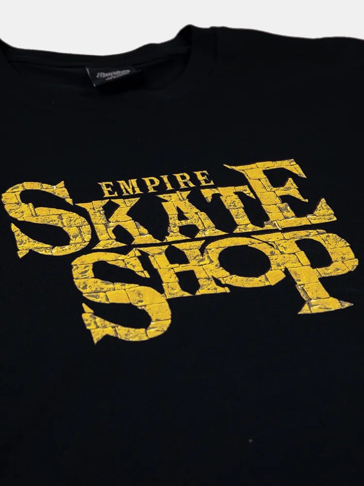 Empire Rough Run Up Tee - Black