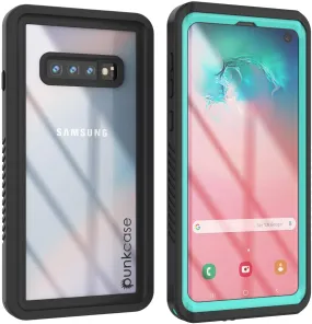 Galaxy S10 Water/Shock/Snowproof | Screen Protector Case [Teal]