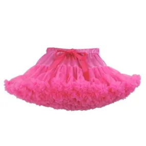 Girls Neon Pink Tutu Skirt