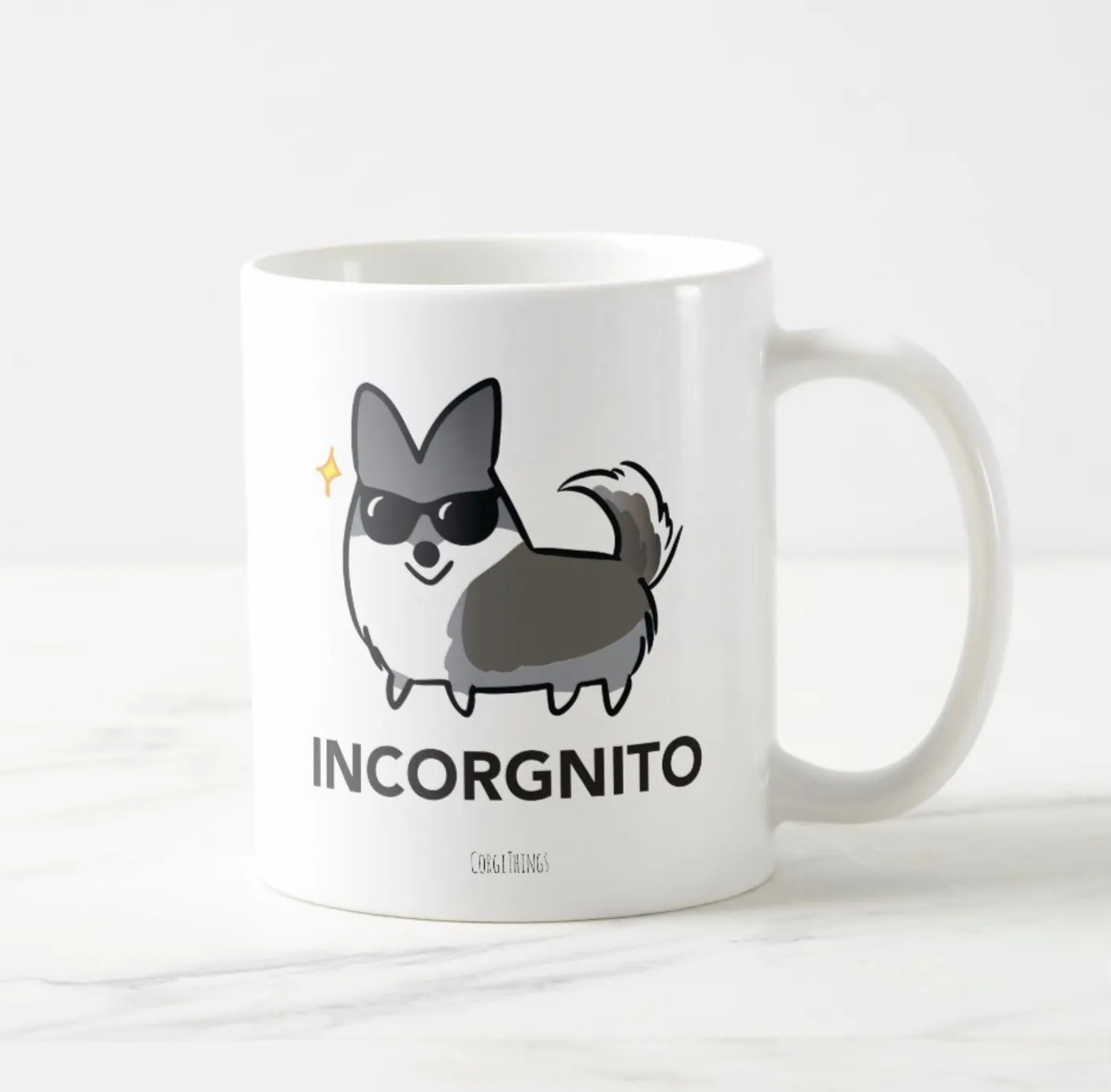 Incorgnito Corgi Mug | 11oz / 15oz