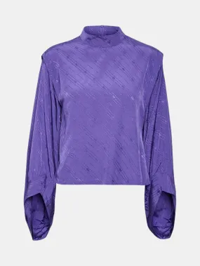 Jacqlin Blouse Purple Opulence