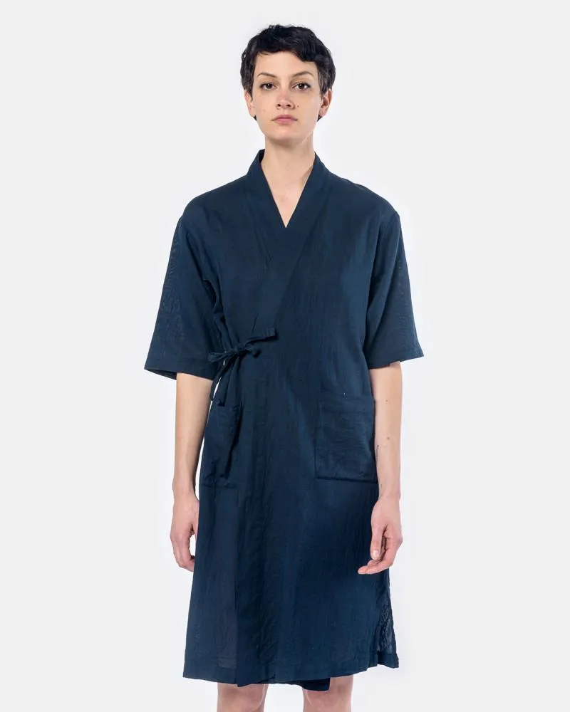 Jinbei Robe in Navy