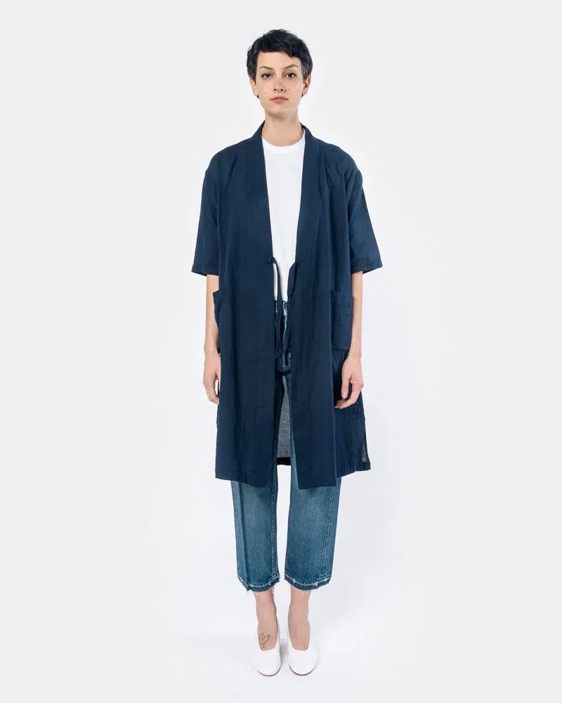 Jinbei Robe in Navy