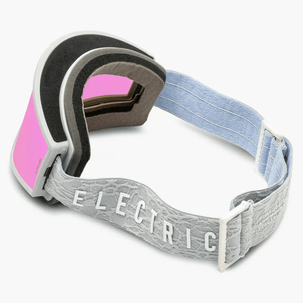 Kleveland goggle - Grey neuron / Pink chrome   Dark grey