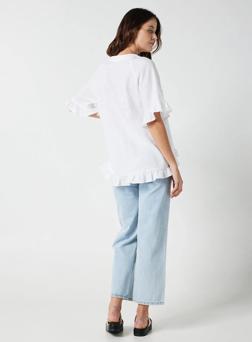 Mabel Top-White