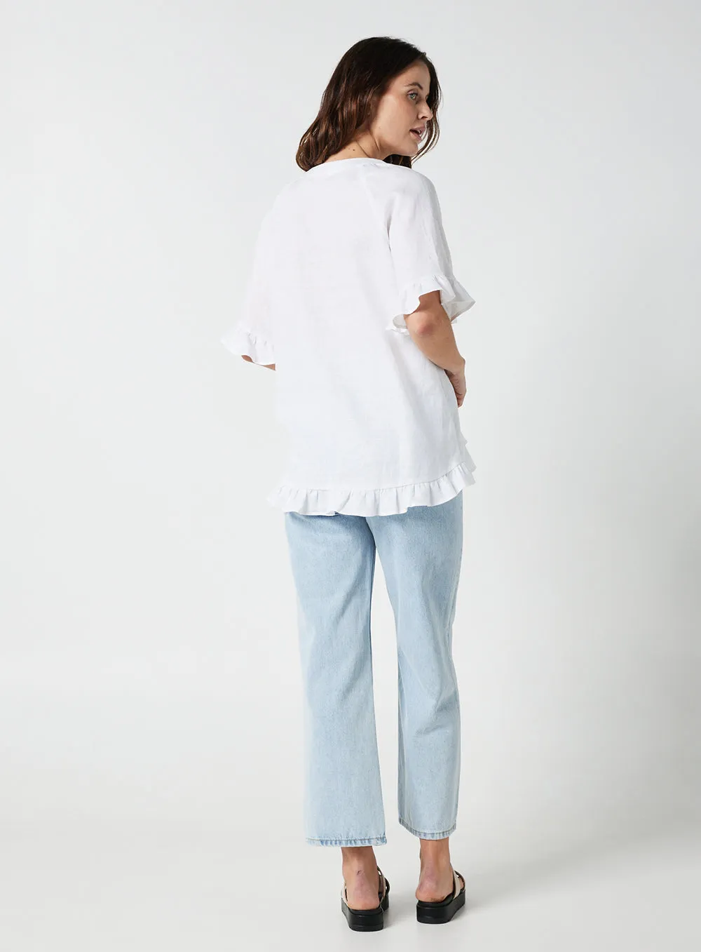 Mabel Top-White