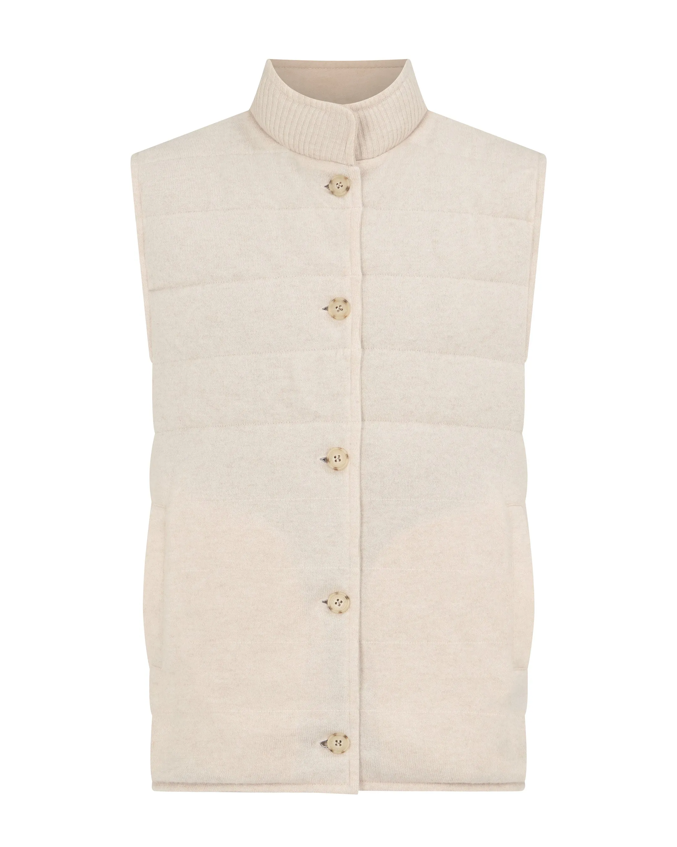 Men's Verbiers Gilet Ecru White PRE-ORDER