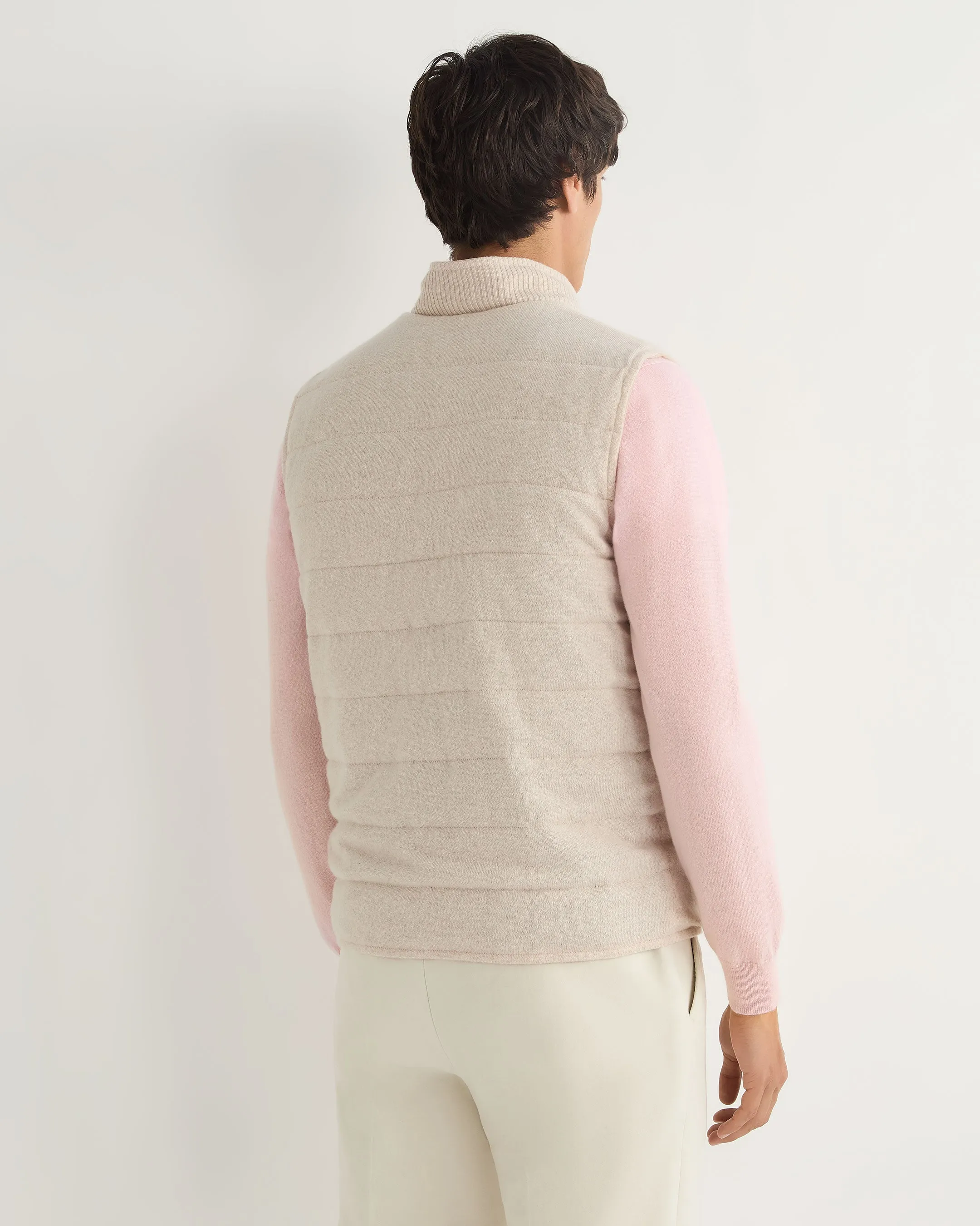 Men's Verbiers Gilet Ecru White PRE-ORDER