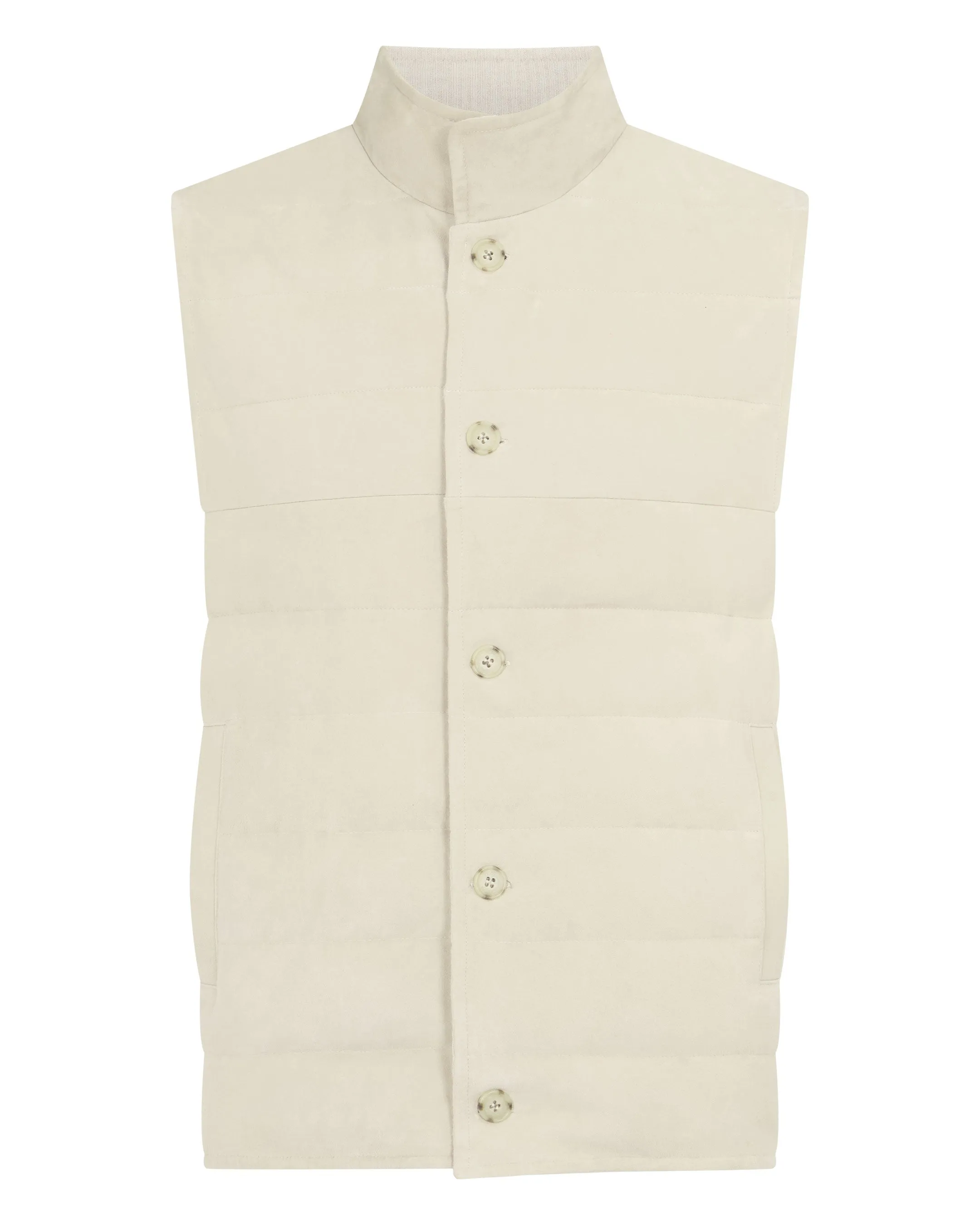 Men's Verbiers Gilet Ecru White PRE-ORDER