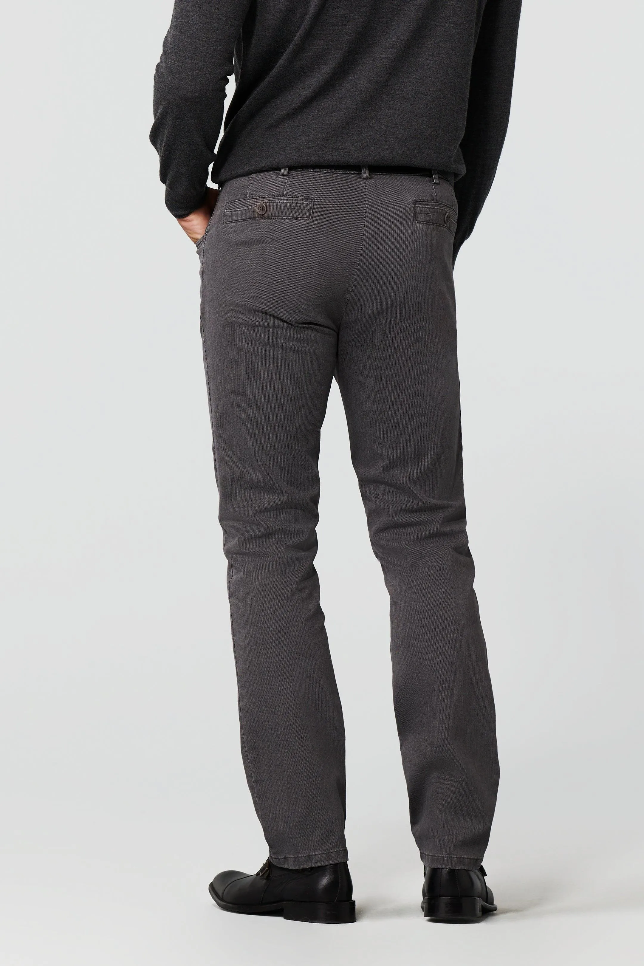 Meyer - Pantalon de coton hiver texturé Diego 5609