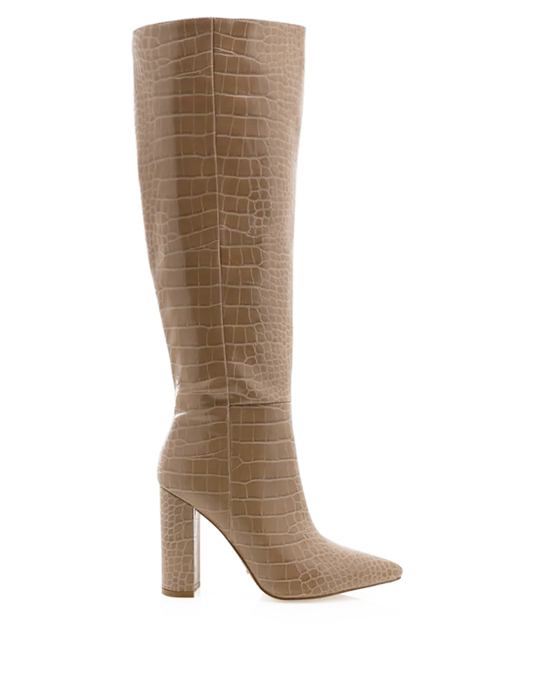 MILLA - NUDE CROC