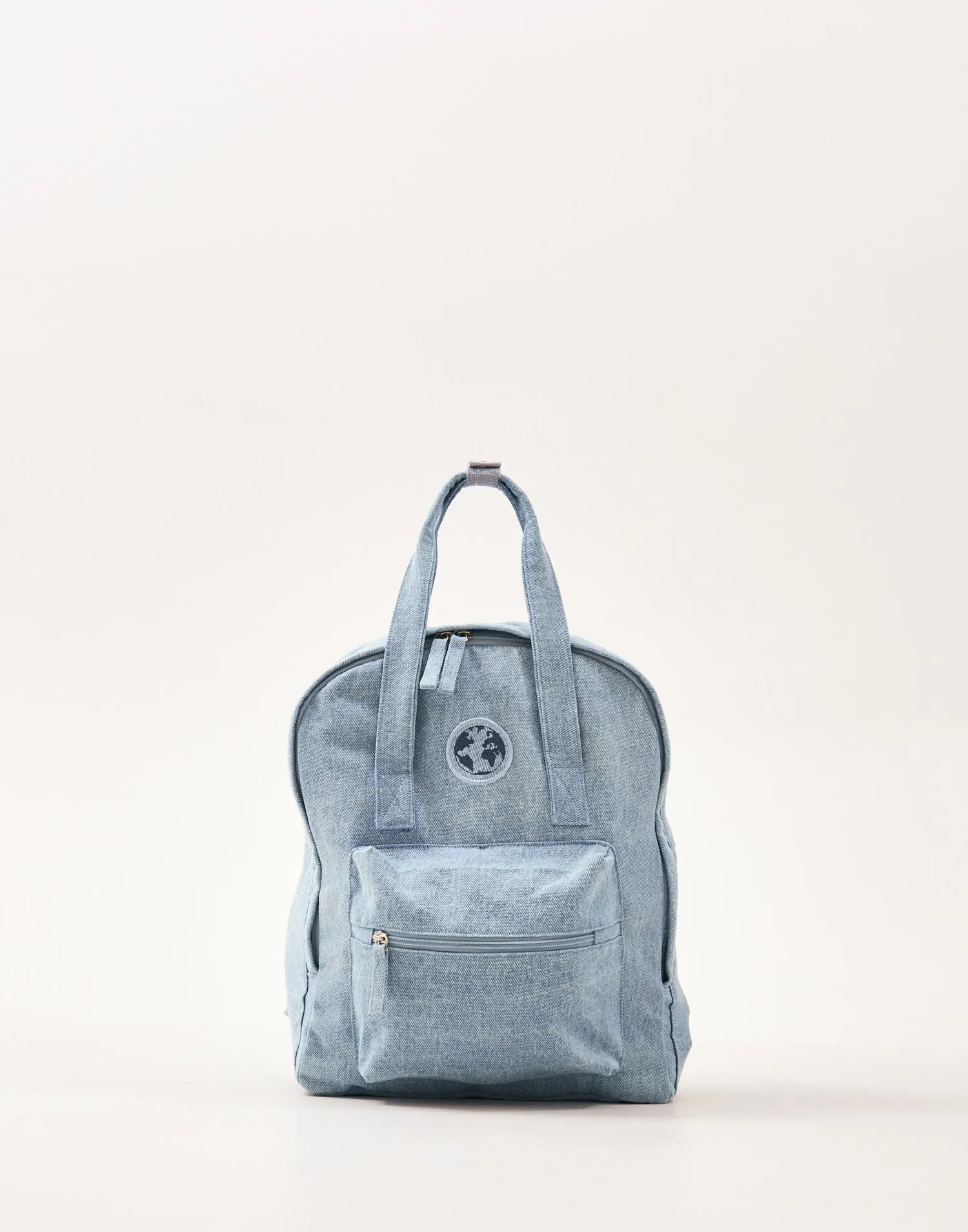 Mochila cuadrada denim