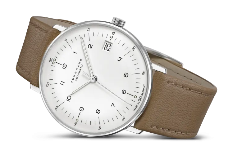 Montre Junghans - Max Bill Kleine Automatic veau camel