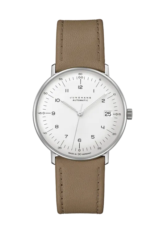 Montre Junghans - Max Bill Kleine Automatic veau camel