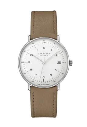 Montre Junghans - Max Bill Kleine Automatic veau camel