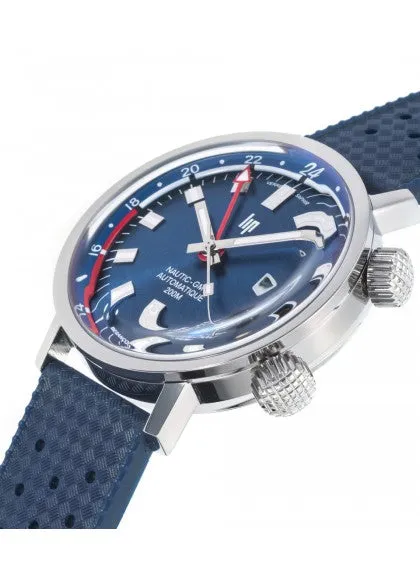 Montre Lip - Nautic-Ski 41mm grande nautic ski GMT