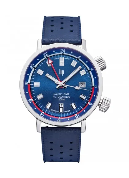 Montre Lip - Nautic-Ski 41mm grande nautic ski GMT