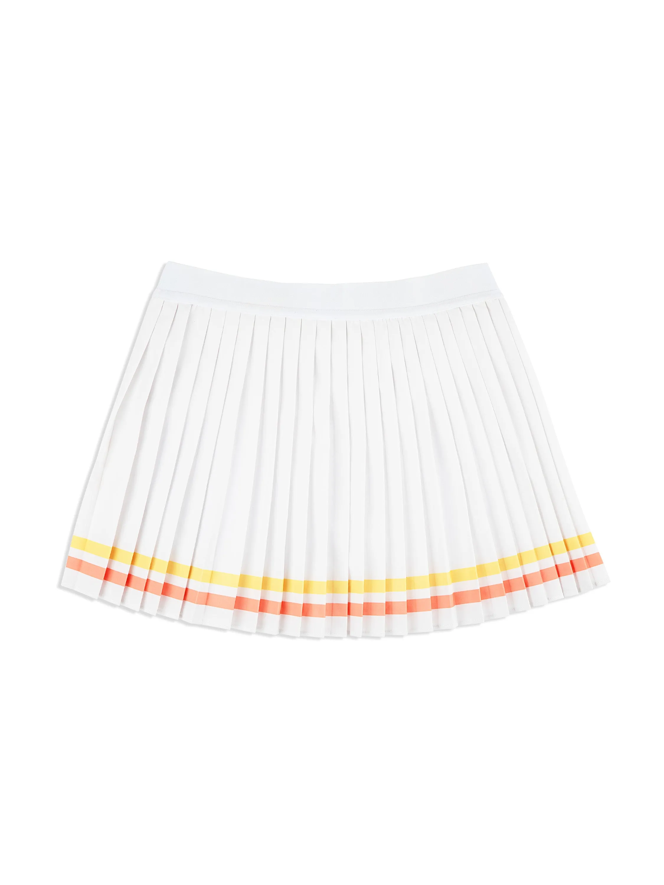 Noale Tennis Wrap Skirt- Brilliant White