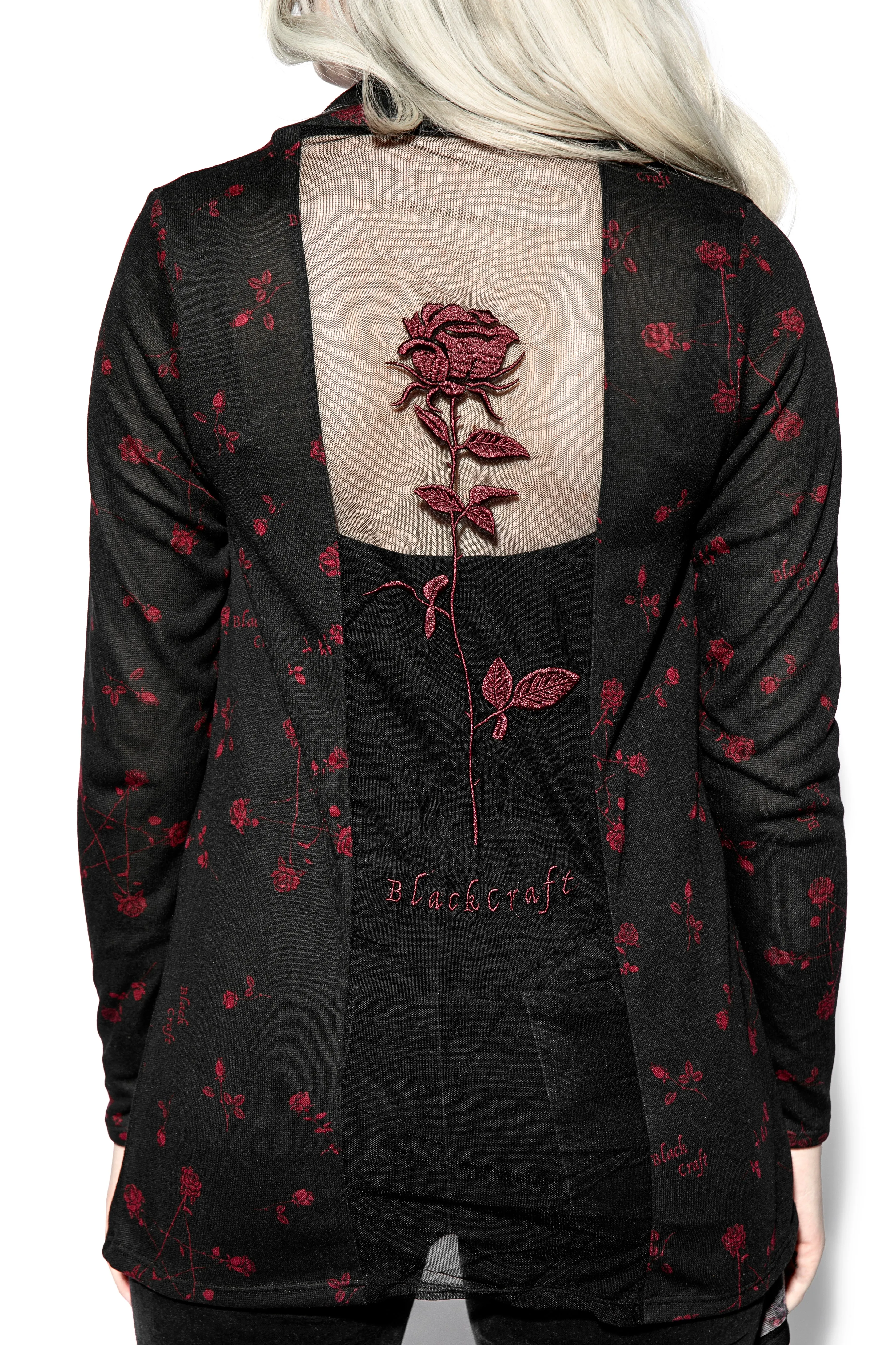 Pentagram Rose - Cardigan