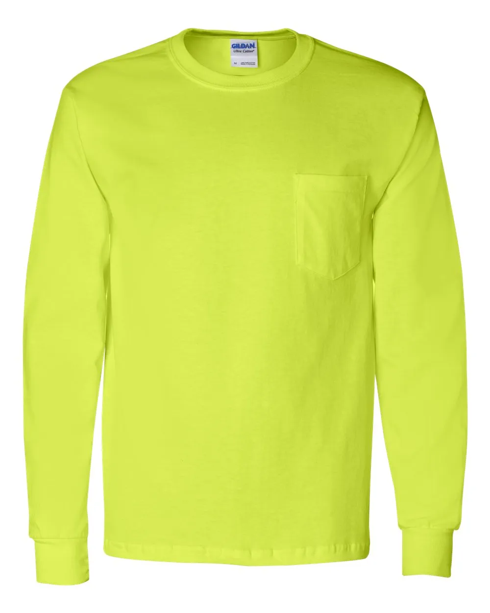 Pretreated Gildan 2410 Ultra Cotton Long Sleeve Pocket T-Shirt