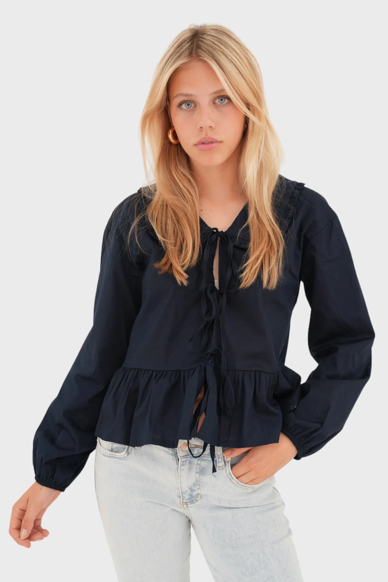 "Denmark" blouse navy