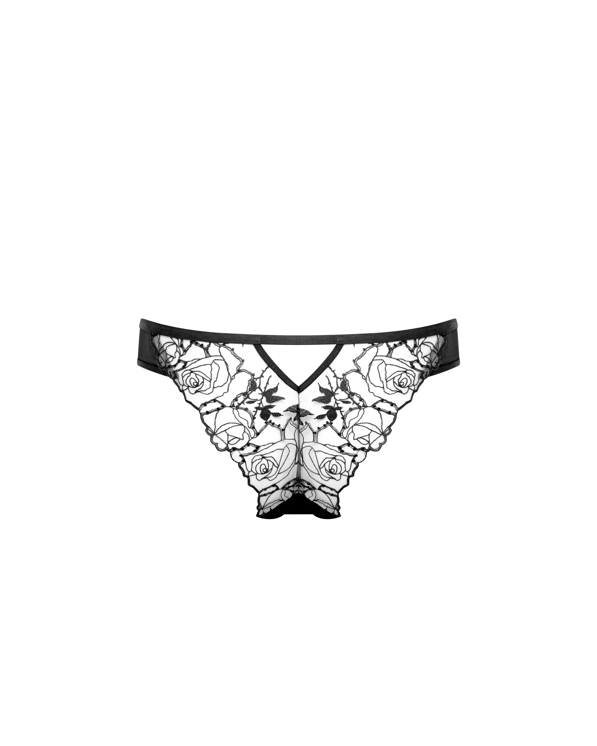 Rosalie ECO Brief Black/Sheer