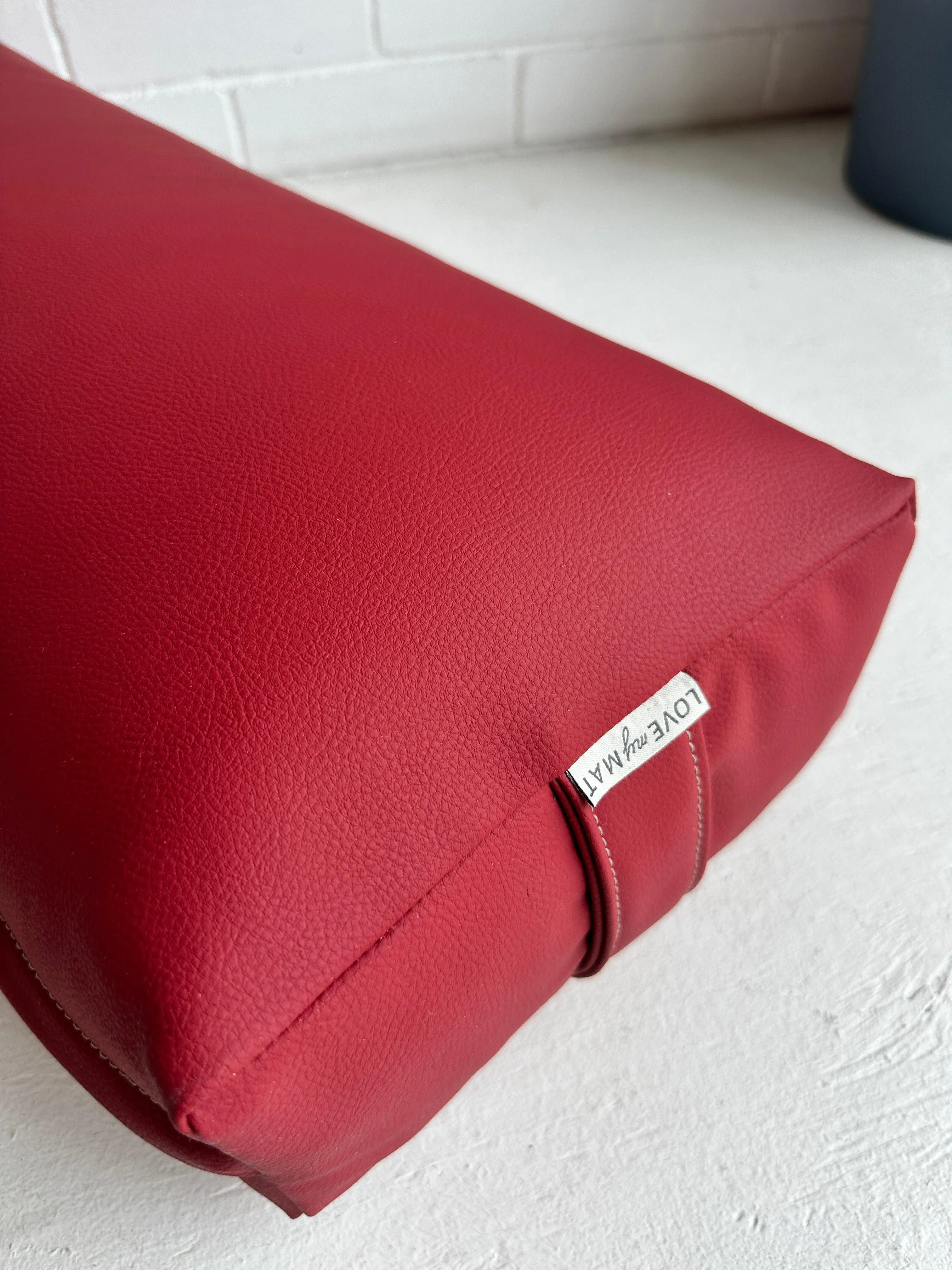 Ruby Vinyl Long & Lean Bolster