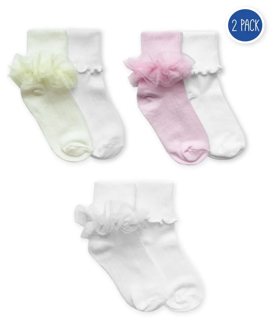 Ruffle & Ripple 2 PK - 2155 Jefferies Socks