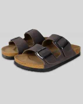 Sandalias Correa Marron