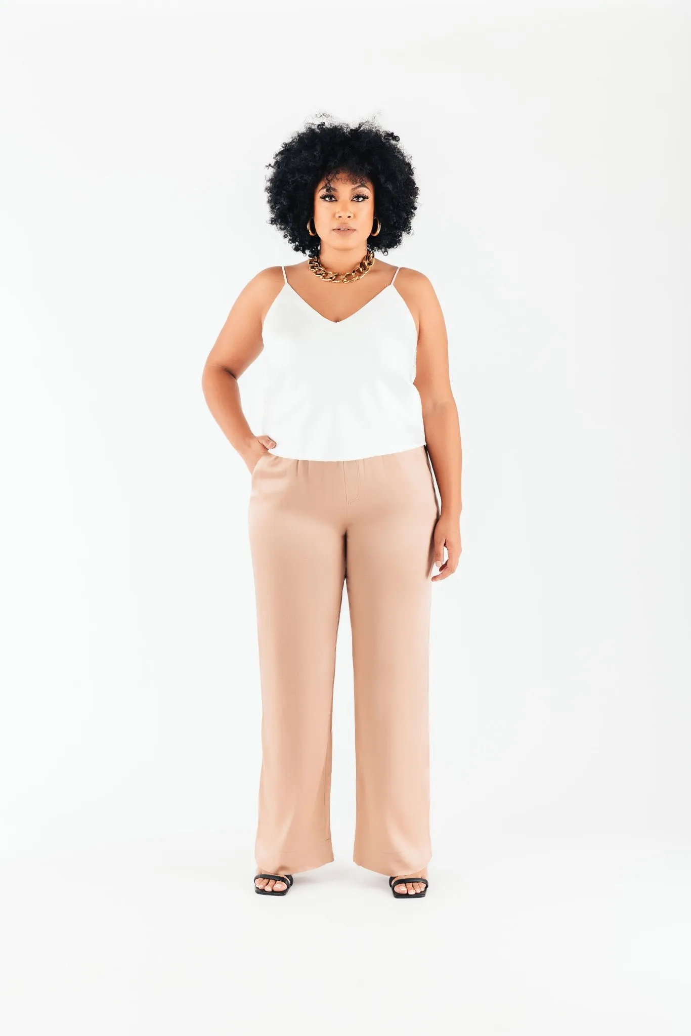 Satin Olivia Pant