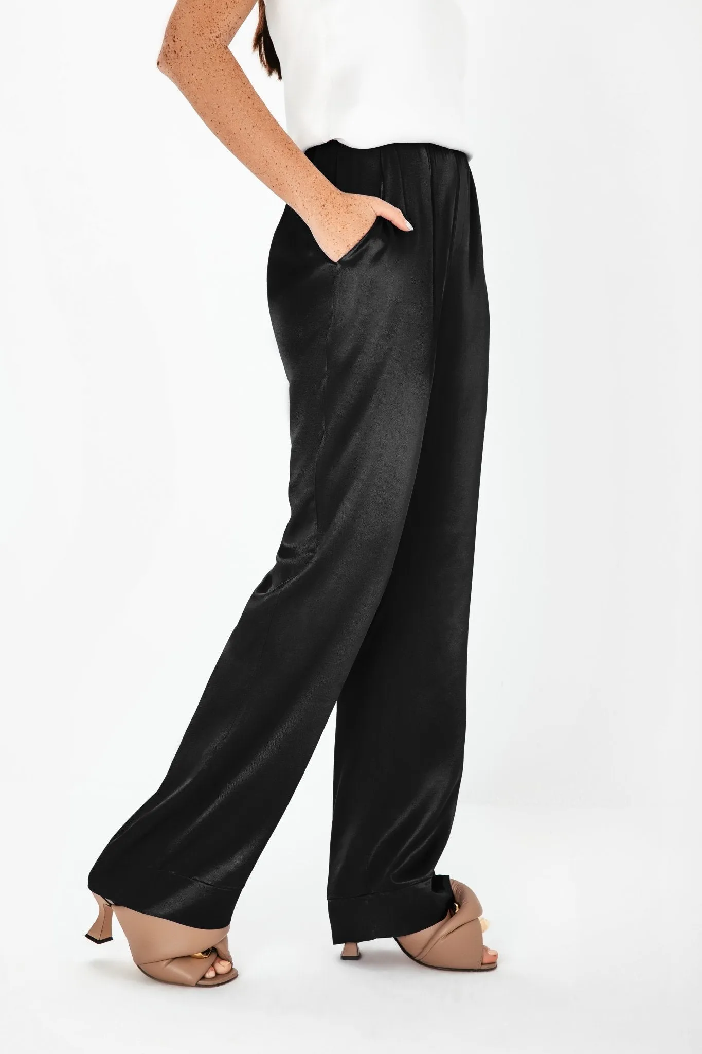 Satin Olivia Pant