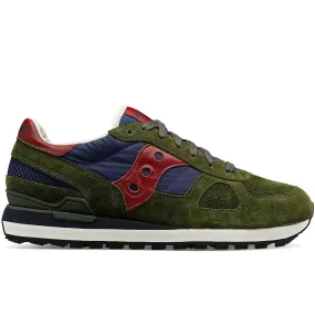 Scarpe Uomo Saucony Sneakers Shadow Original Forest - Navy