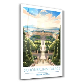 Schonbrunn Palace-Vienna Austria-Travel Posters | Glass Wall Art