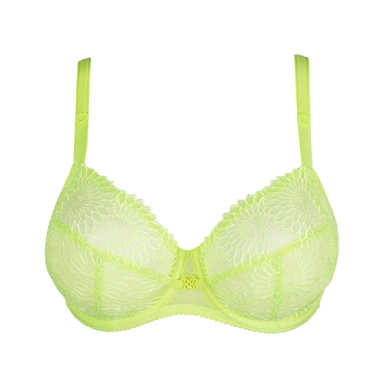 Sophora Full Cup Bra in Lime Crush