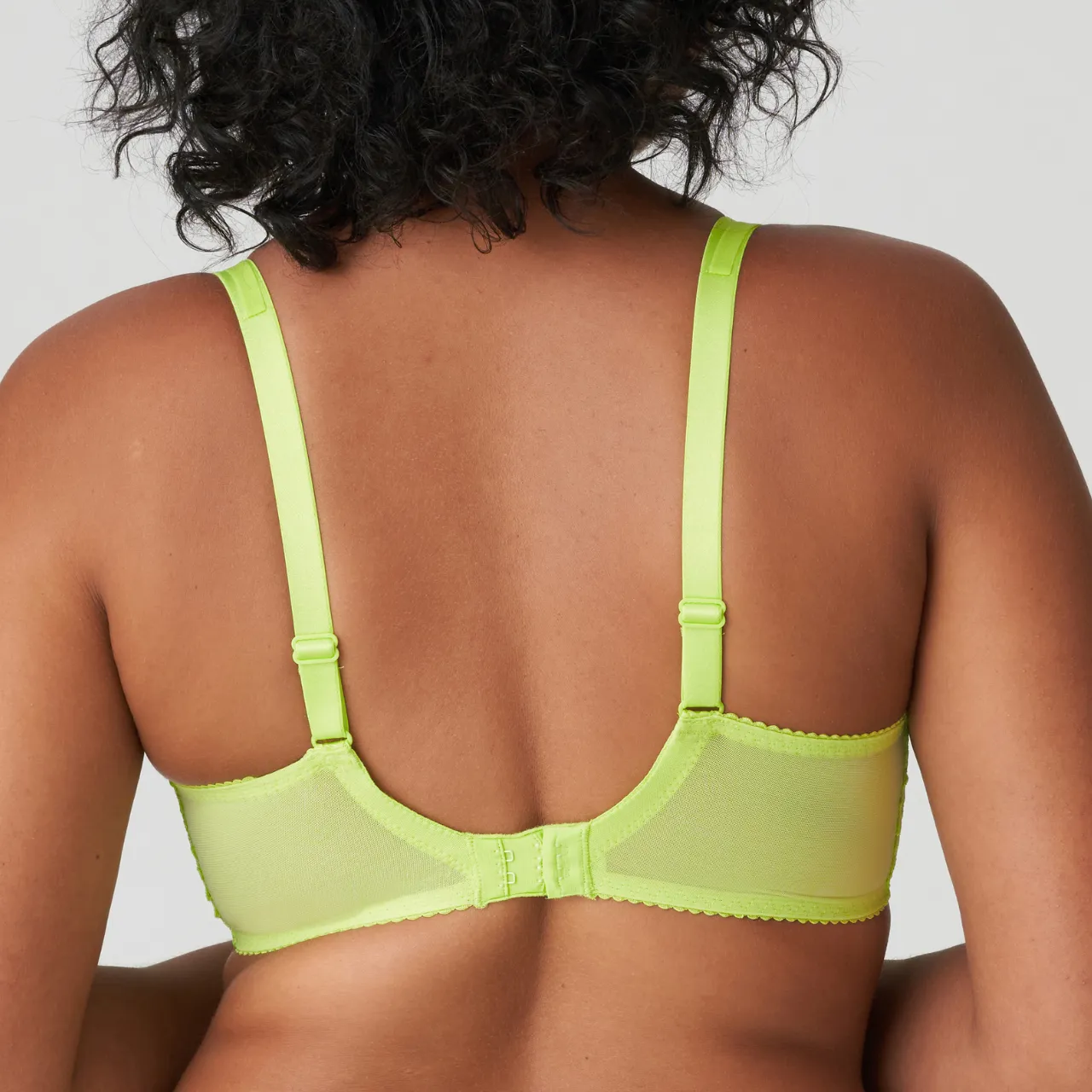 Sophora Full Cup Bra in Lime Crush