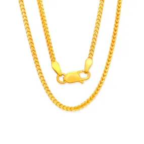 TAKA Jewellery 916 Gold Chain Foxtail