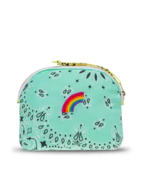 Trousse de Toilette Mini - RAINBOW - Mint / Pale Yellow