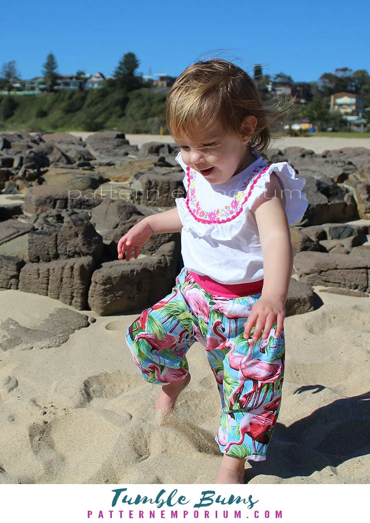 Tumble Bums | Baby & Toddler Shorts & Pants Sewing Pattern