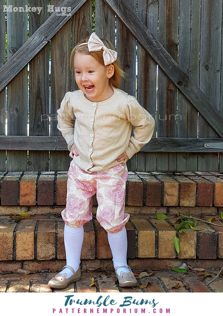 Tumble Bums | Baby & Toddler Shorts & Pants Sewing Pattern