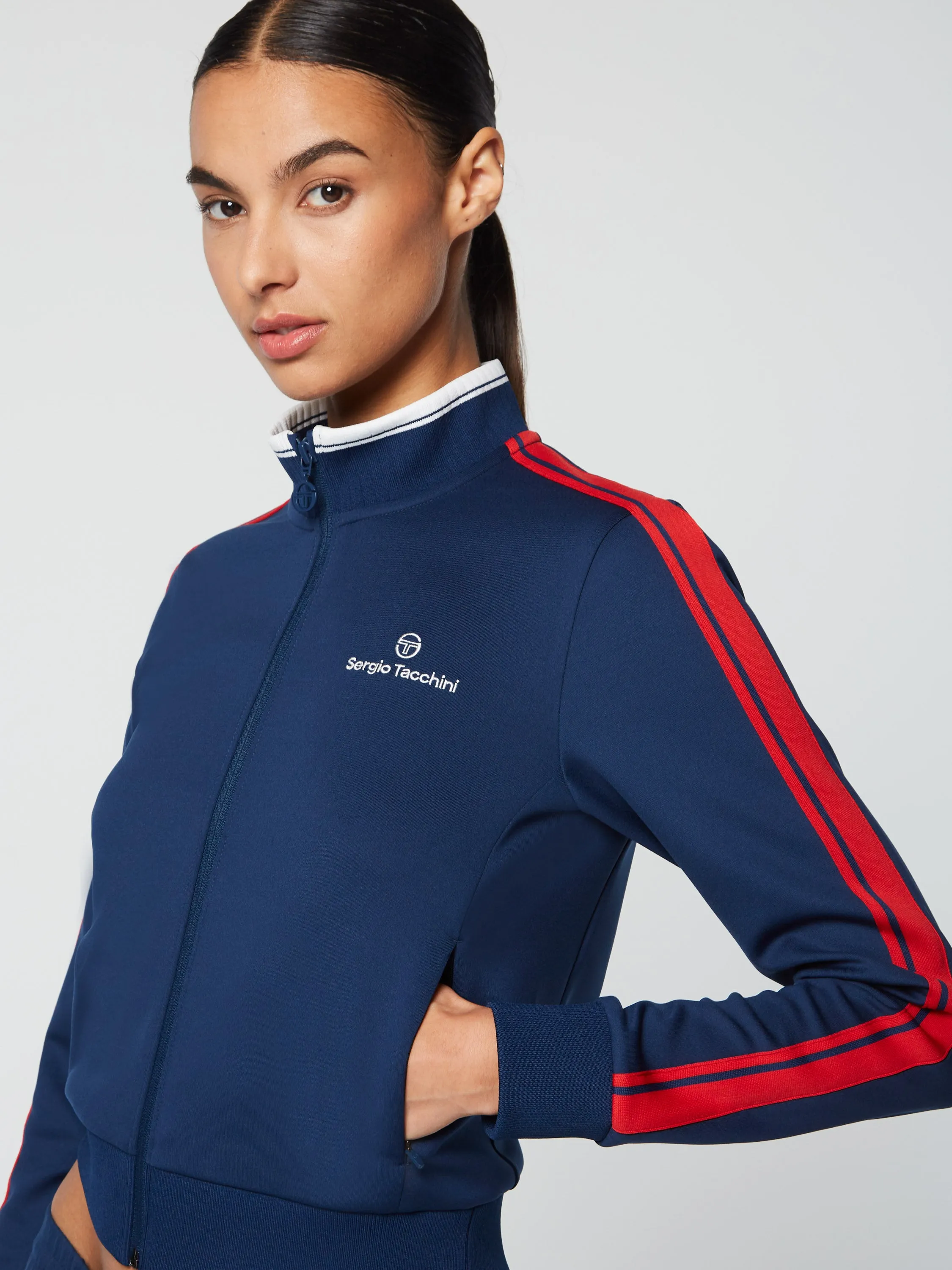 Women's Damarindo Track Jacket- Maritime Blue