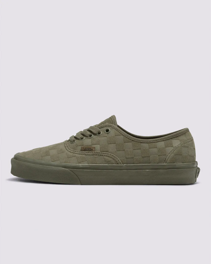 Zapatilla Authentic Mono Checkerboard Olive